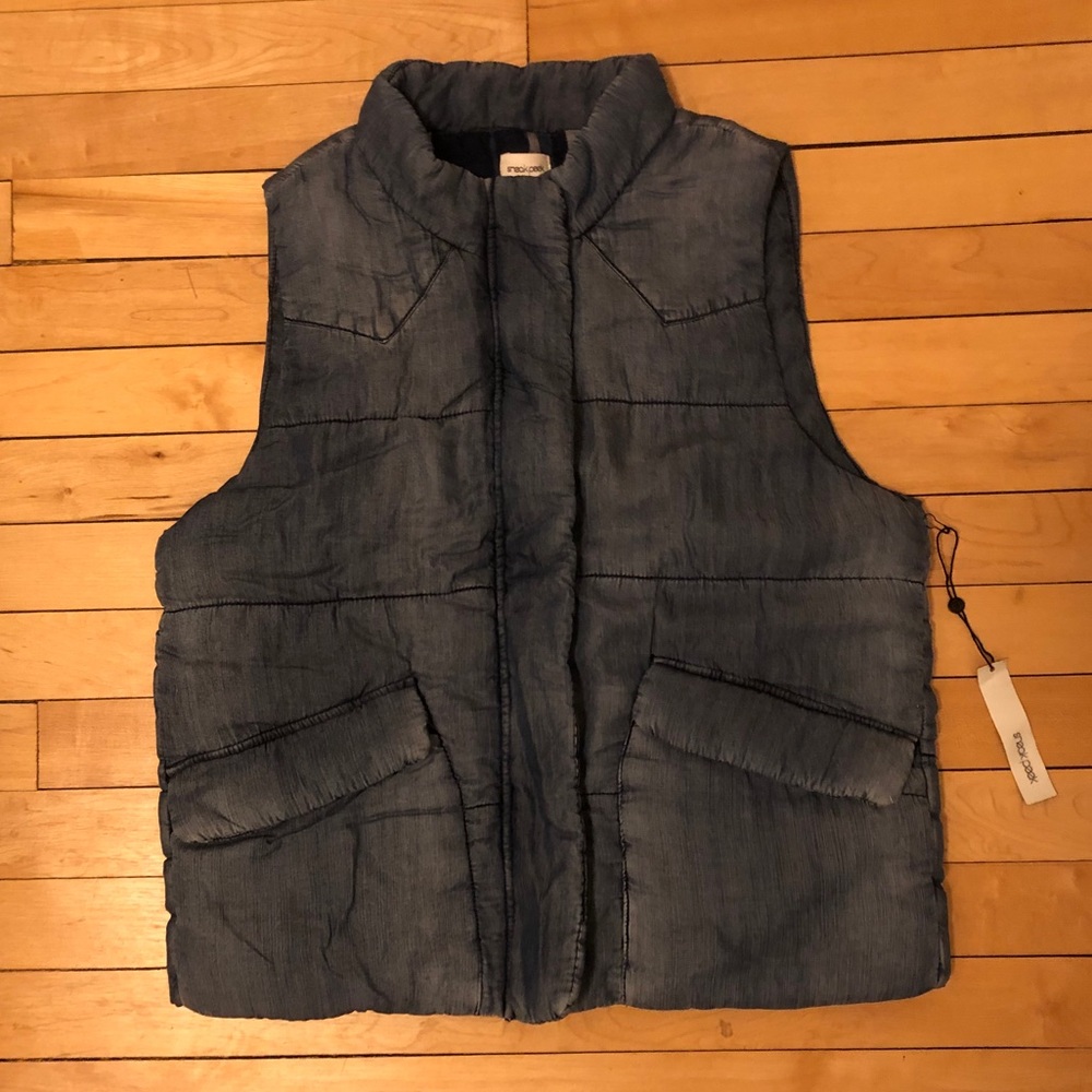 NWT - Francesca’s Collections - Blue Vest - Small